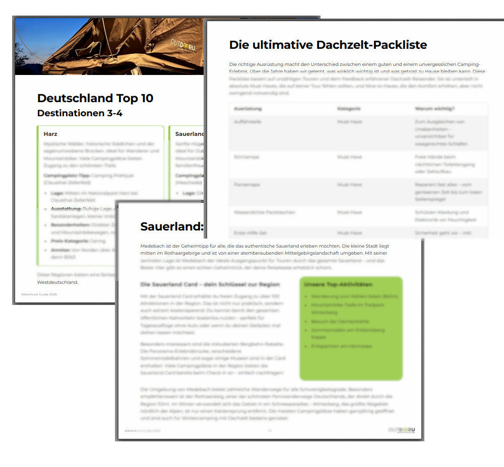 Adventure Guide - Top 10 Destinations