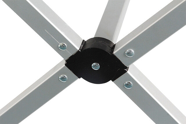 Tavolo Brunner Titanium Axia 4 Alu colore grigio chiaro
