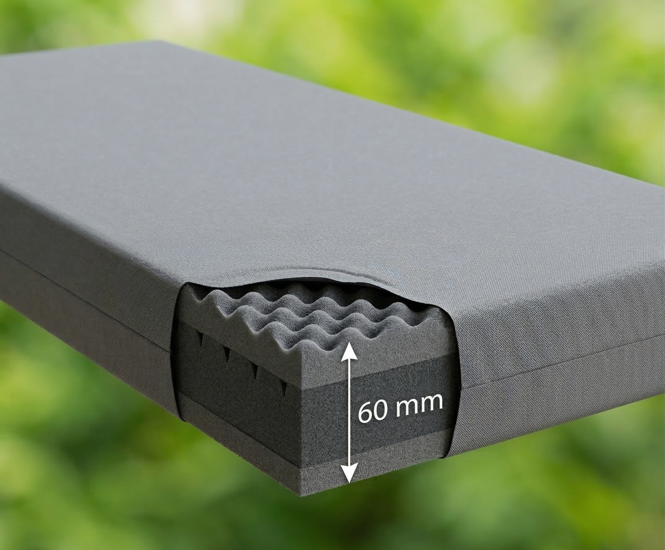 Matratze 60 mm für Dachzelte