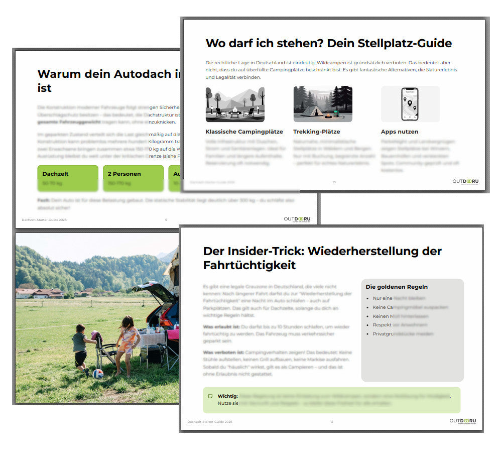 Dachzelt-Starter-Guide